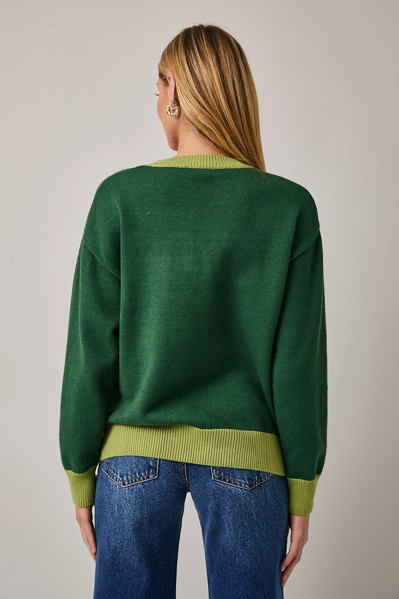 Merry Sweater in Green
