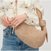 Paloma Knot Straw Crossbody in Tan by Urban Expressions