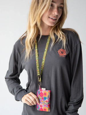 Zip Pouch Lanyard by Natural Life
