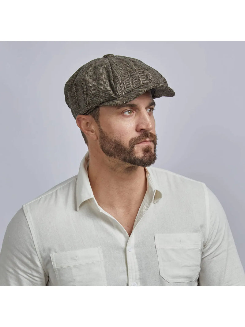 ハンチング・キャスケット POESIE D'AME : 24FW / FLAT CAP (2COLORS) ハンチング・キャスケット POESIE D'AME : 24FW / FLAT CAP