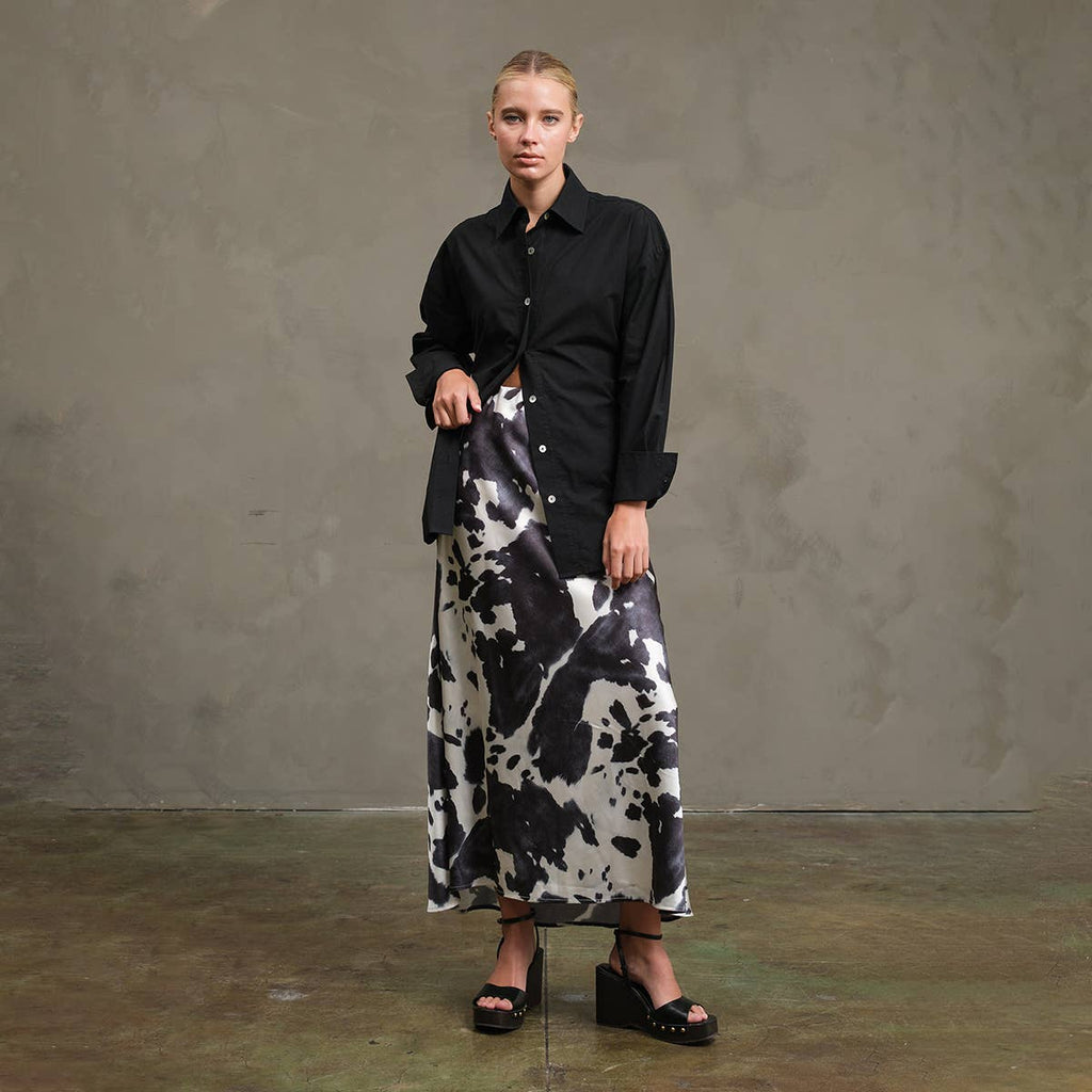 Cinched Shirt with Back Tie Detail