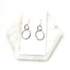 Silver Link Metal Handmade Earrings