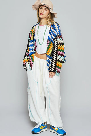 Kallen Wide Leg High Waist Maxi Pant in White by Bucketlist