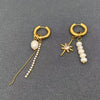 Charm Earrings With Two Charms On Each