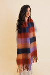 Cozy Oversized Fringe Scarf