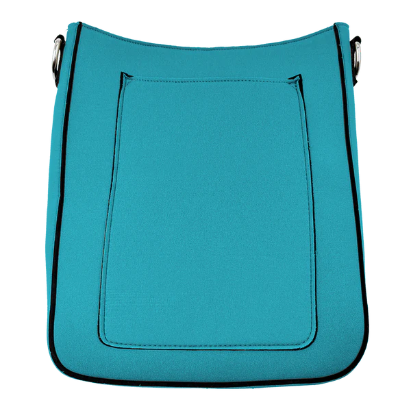 Mia Messenger Bag in Teal