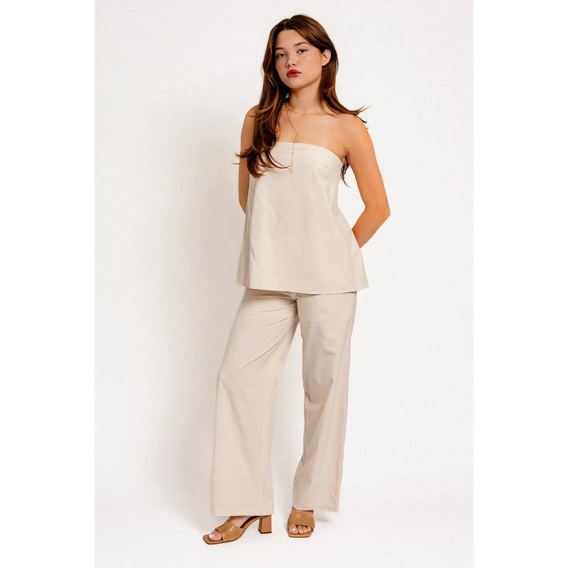 Leah Cotton Pant Set by Le Lis