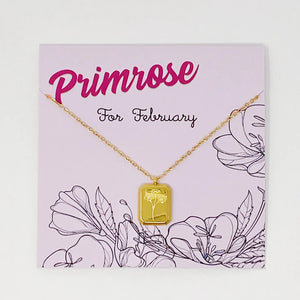 Blooming Floral Birth Month Necklaces