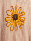 Sunflower Embroidered Cardigan