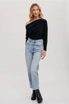 Priscilla Off Shoulder Knit Top