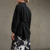 Cinched Shirt with Back Tie Detail