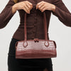 Nessa Shoulder Bag in Chocolate by Urban Expressions