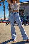 Avenida 90's Vintage Flare Jeans by Vervet Flying Monkey
