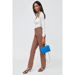 Ines Ultra Suede Padded Woven Crossbody by Urban Expressions