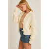 Meredith Toggle Close Cardigan by Le Lis