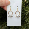 Cascade Chain Metal Statement Earrings in Gold or Silver
