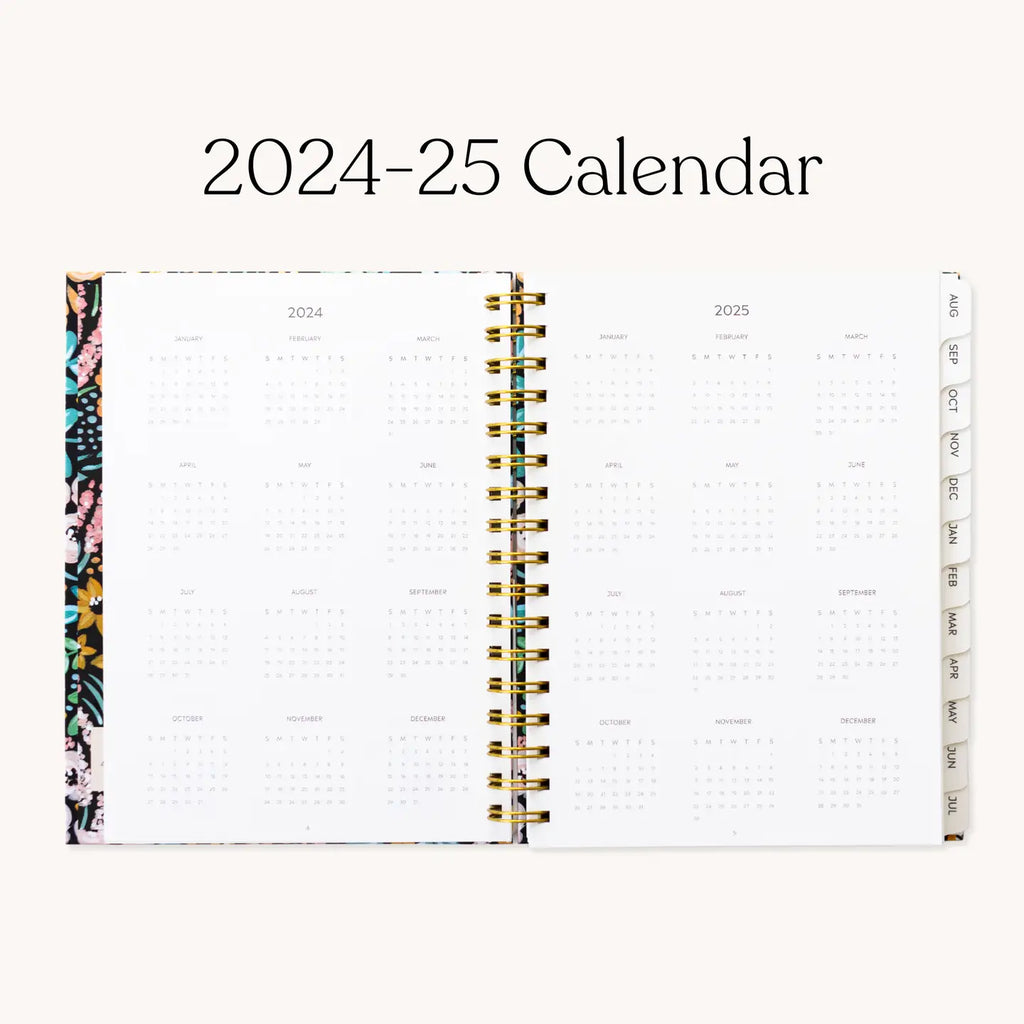 Porcelain Floral 2024-2025 Academic Planners in 8.5x11 by Elyse Breanne Design (Copy)