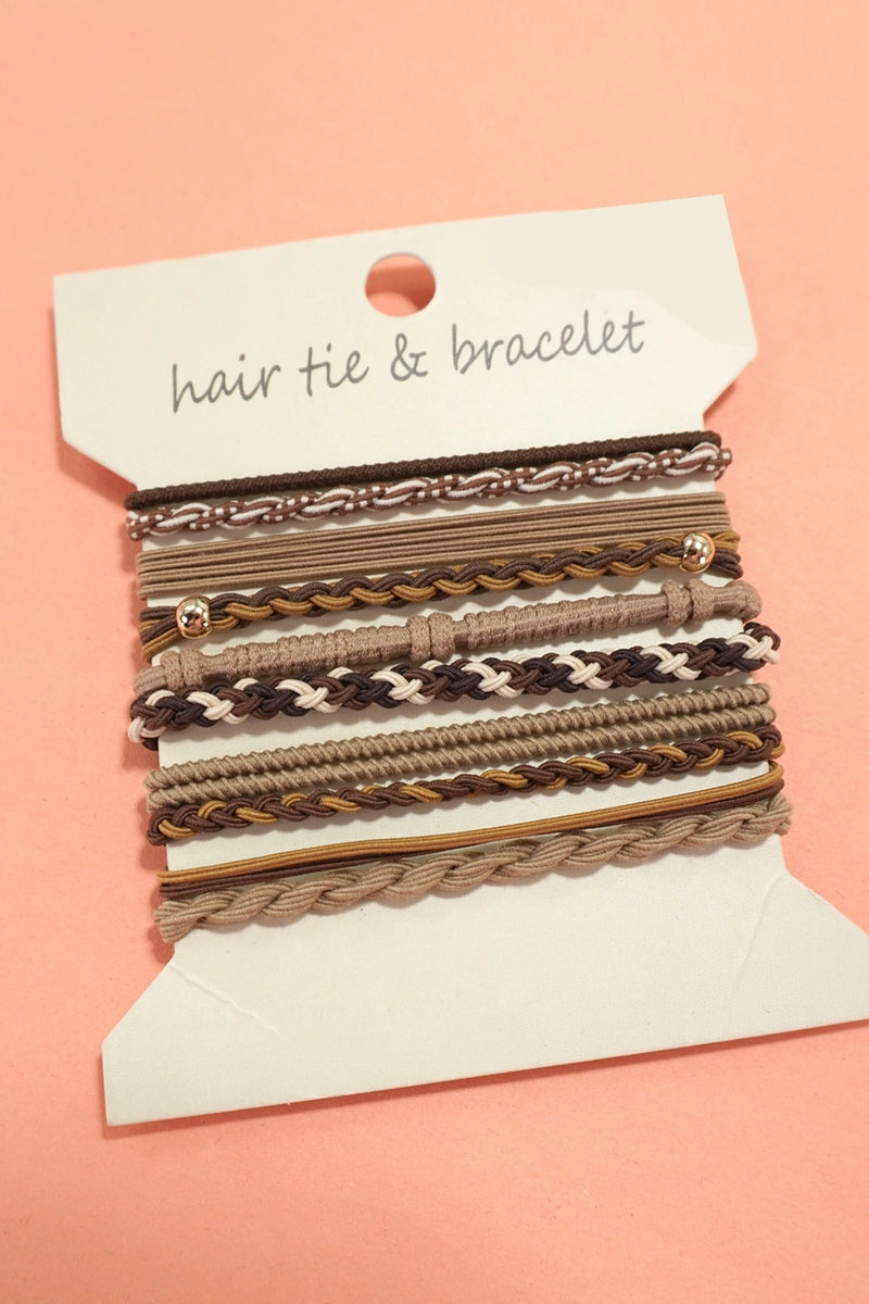 Dual Function Bracelet Hair Ties