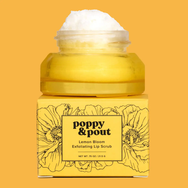 Poppy & Pout Lemon Lip Scrub