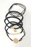 Boho Dual Function Bracelet Hair Tie Sets