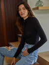 Aida Cropped Collared Top by Lush Clothing