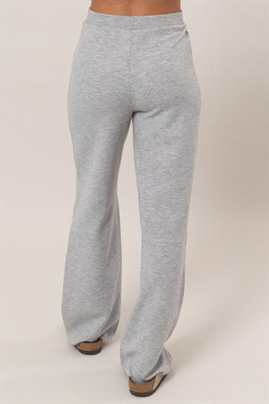 Heather Grey Casual Pants