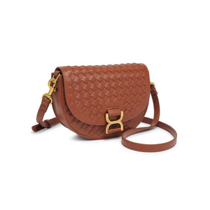 Alise Woven Crossbody in Light Chocolate by Urban Expressions