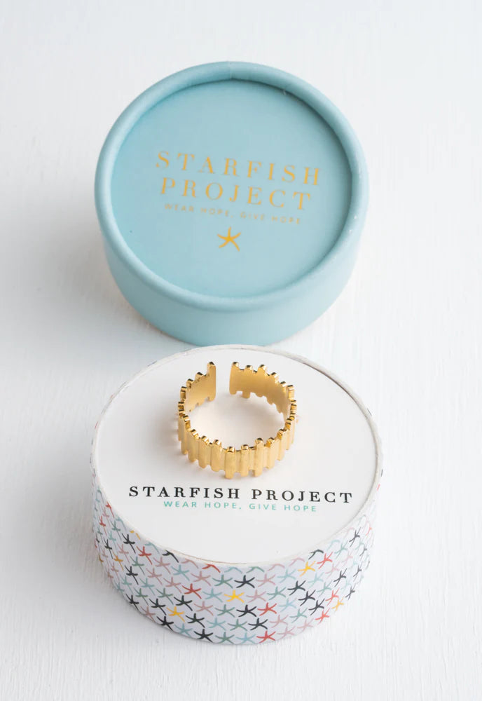 Crowned in Gold Ring by Starfish Project
