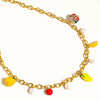 Circle Pendant Necklace in Gold or Silver