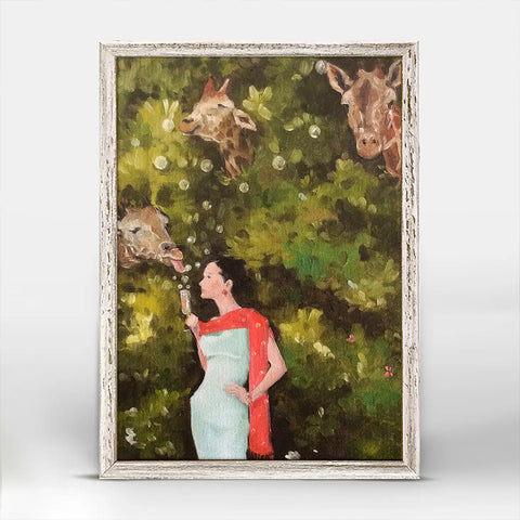 Floral Figures - Beginning Your Journey Mini Framed Canvas