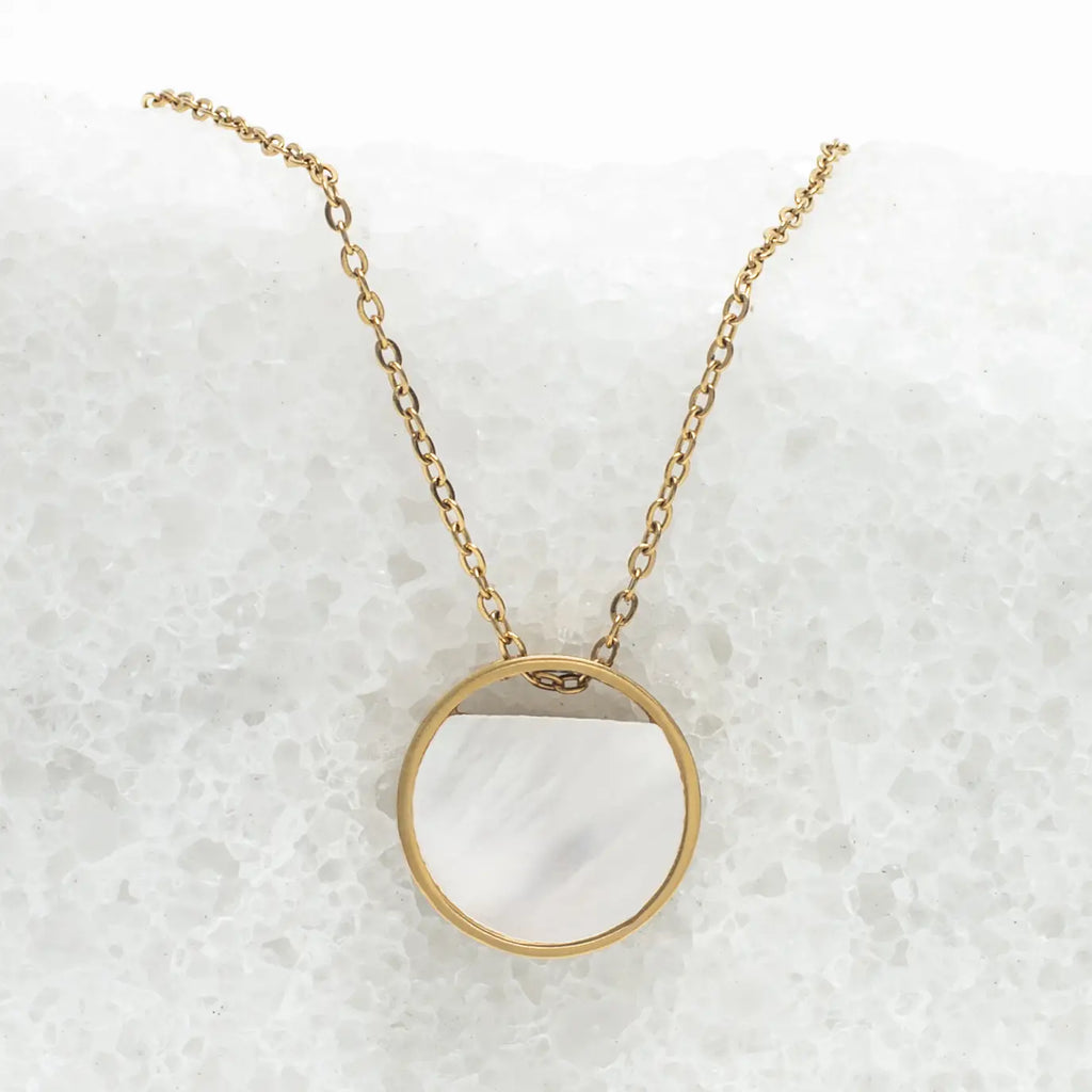 Iris Mother-of-Pearl Necklace by Starfish Project