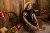 Megan Floral Trim Knit Sweater