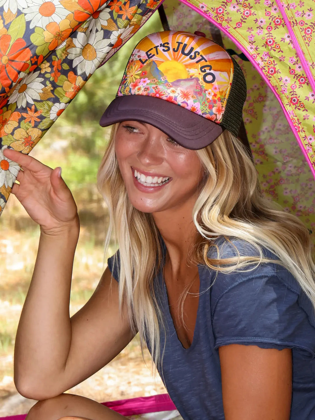 Let's Just GoTrucker Hat by Natural Life