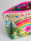 Grateful Reversible Zip Pouch by Natural Life