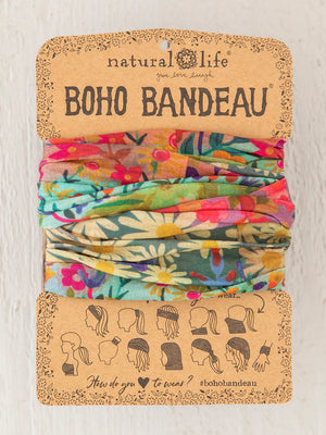 Boho Bandeau in Wildflower Border