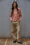 By Together Manon Sweater in Dusty Coral