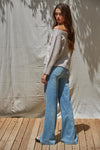 By Together Heather Off Shoulder Sweater