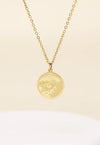Sunburst 18K Gold Plated Necklace