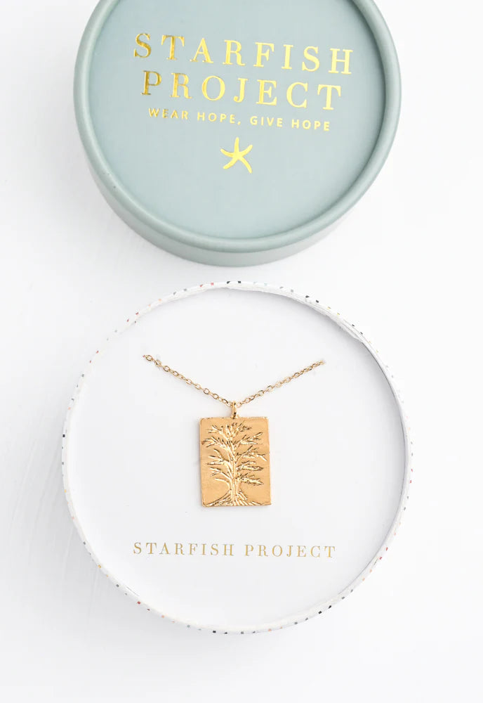 Rooted in Love Tree Pendant by Starfish Project