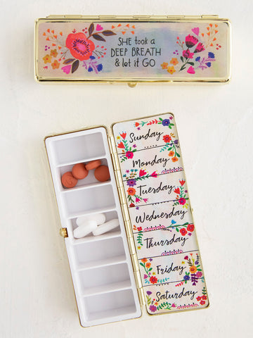 Daily Pill Box Today I Will by Natural Life