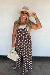 Karli Polka Dot Boho Overalls
