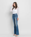 Enid High Rise Bootcut Jeans by Flying Monkey