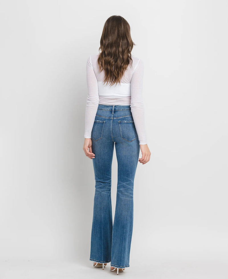 Enid High Rise Bootcut Jeans by Flying Monkey