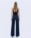 Harmonious Light High Rise Long Wide Denim by Flying Monkey
