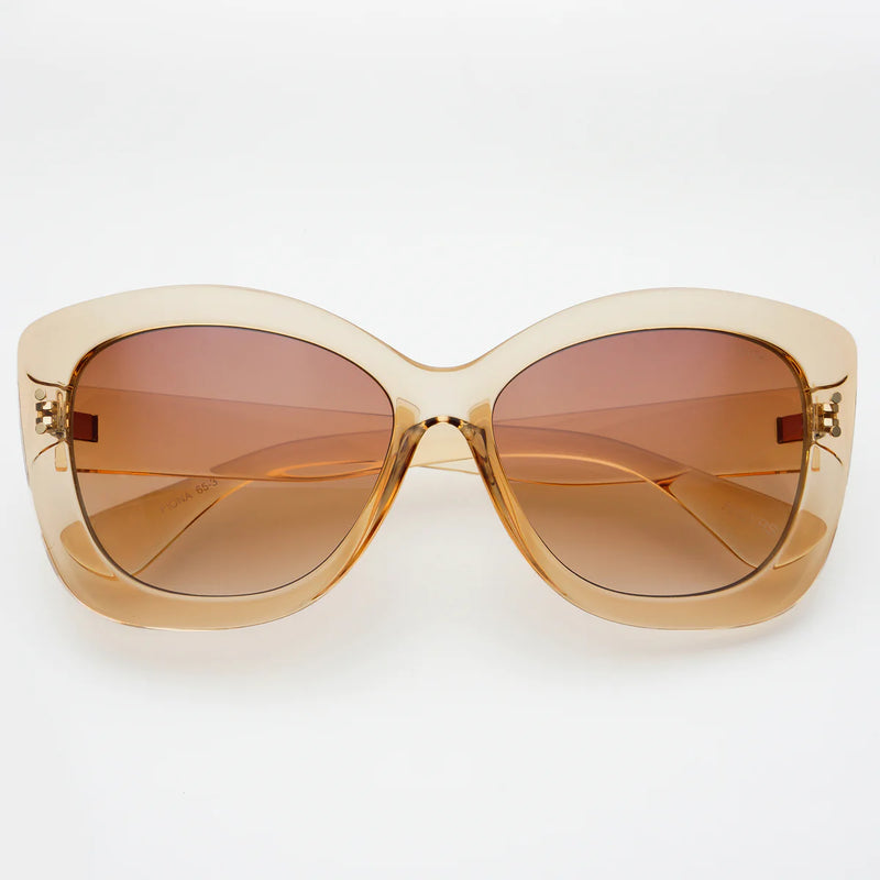 Fiona Sunglasses in Tan by Freyrs Eyewear