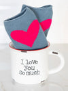 Mug & Sock Set I Love by Natural Life