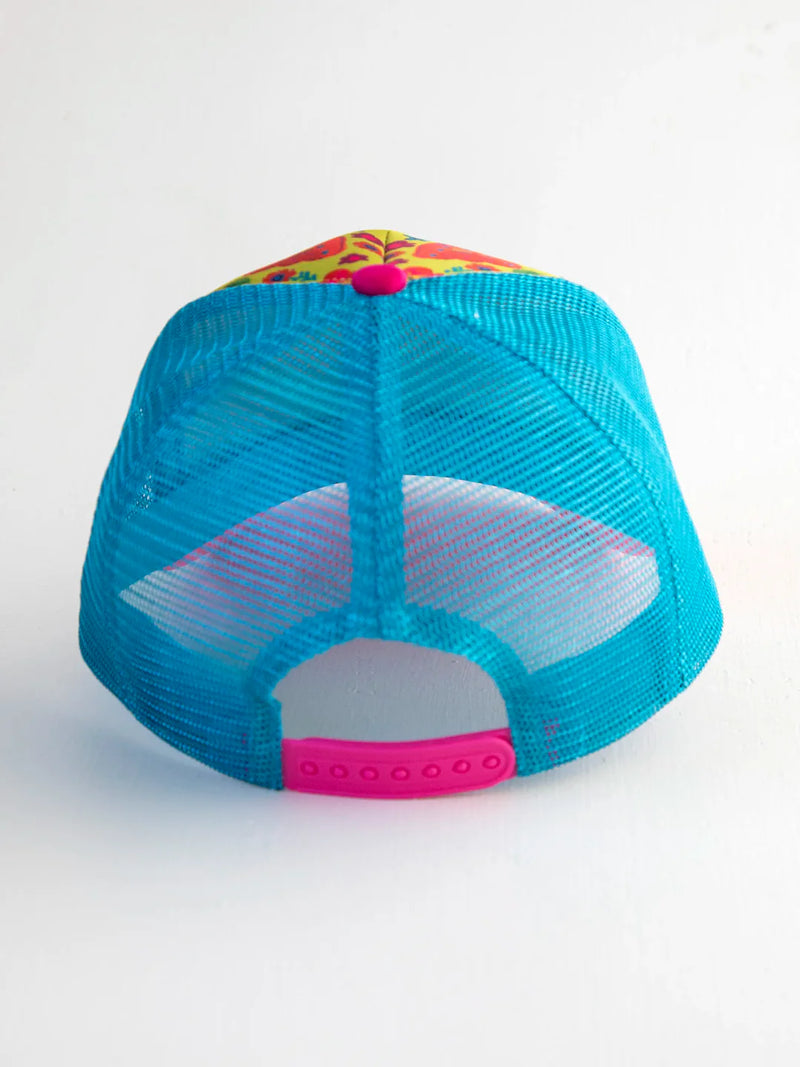 Coral Motif Trucker Hat by Natural Life