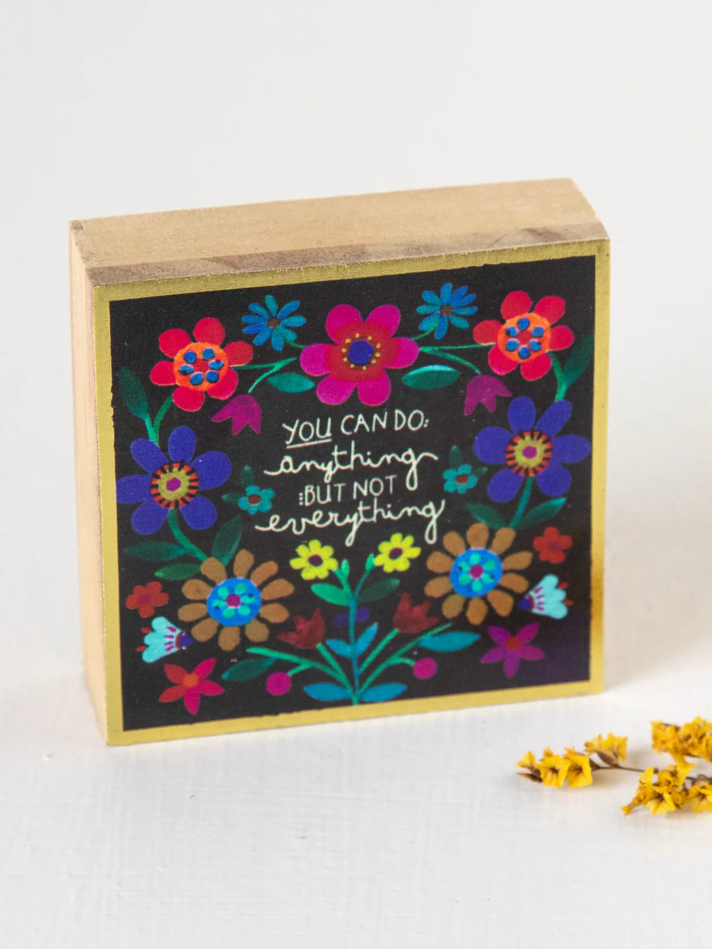 You Can Do Anything Tiny Block Keepsake by Natural Life