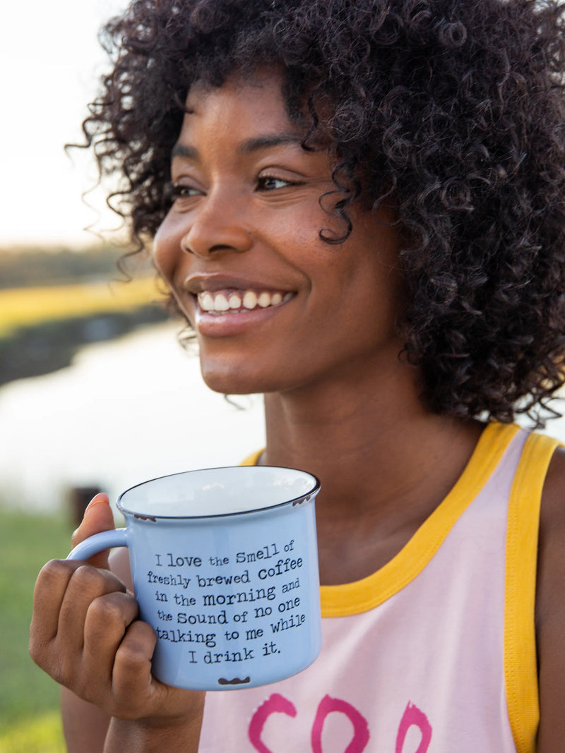 Camp Mug Smell of Coffee by Natural Life