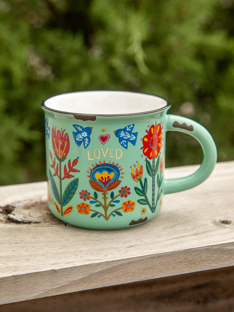 Camp Mug So Loved by Natural Life